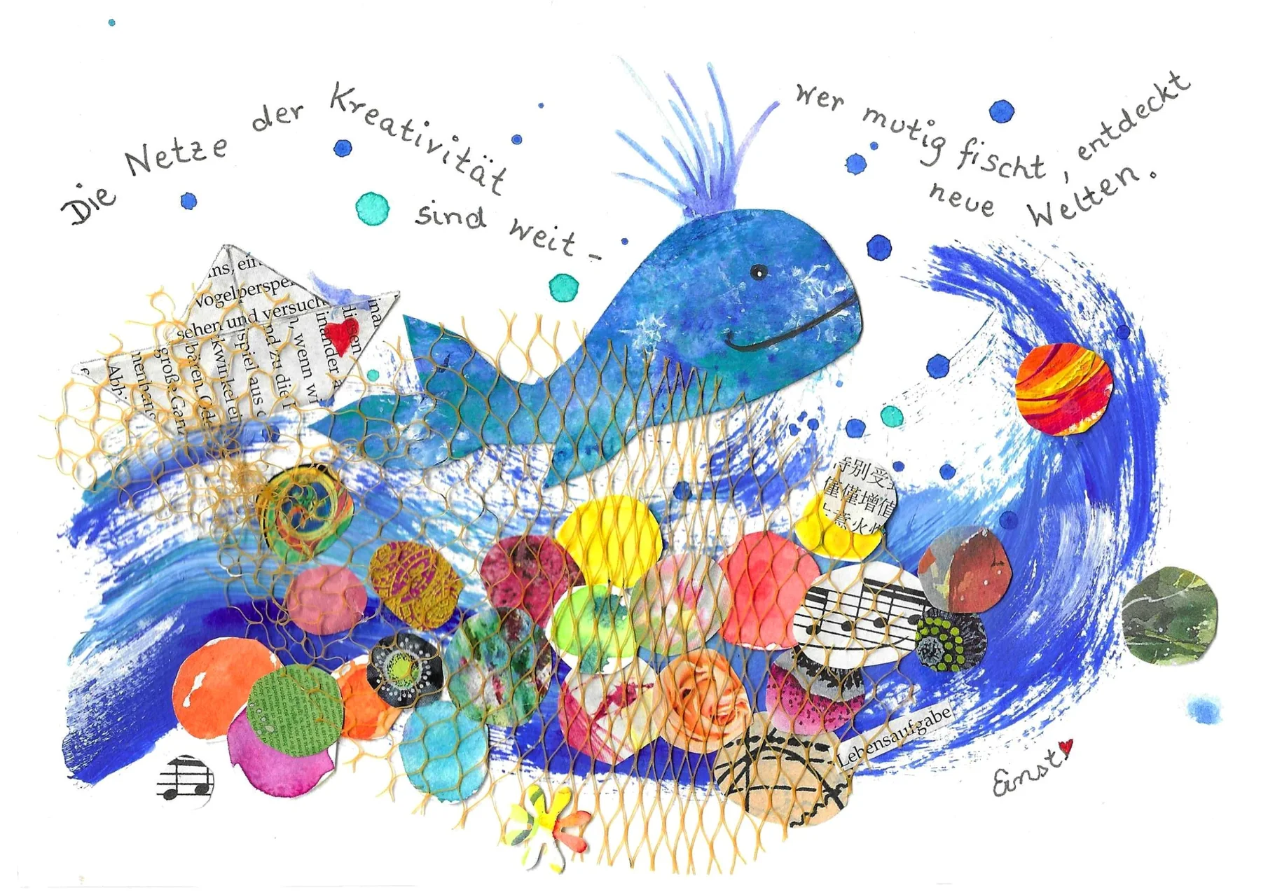 Kreativität – Illustration von Andrea Ernst